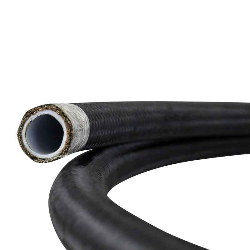 Mishimoto PTFE Braided -6AN 3ft Hose Black-thumbmail-3