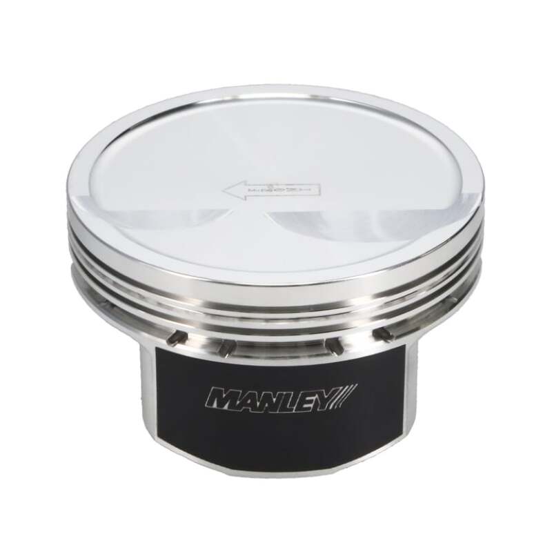 Manley Chevy LS Series 4.001in Bore 1.115in CH -10cc Platinum Series Pistons - Set of 8-thumbmail-6