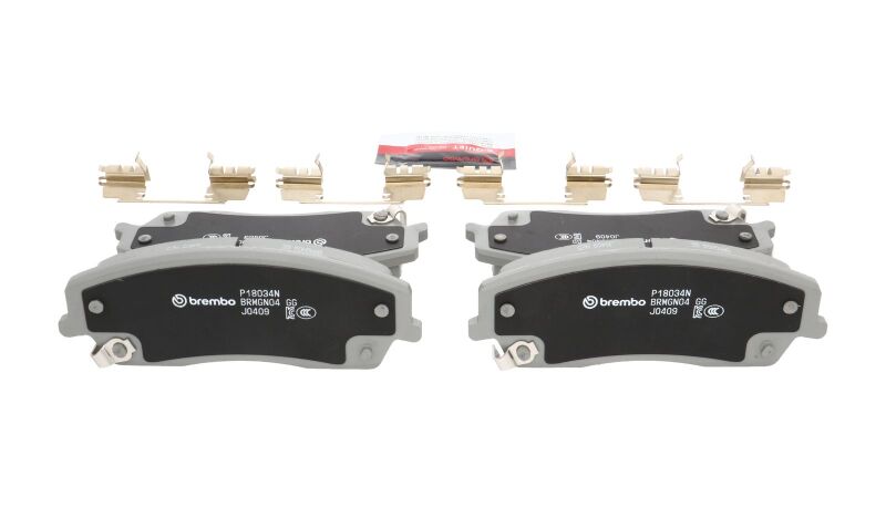 Brembo 05-08 Chrysler 300/ Dodge Charger/Challenger/Magnum Front NAO Brake Pad-thumbmail-16