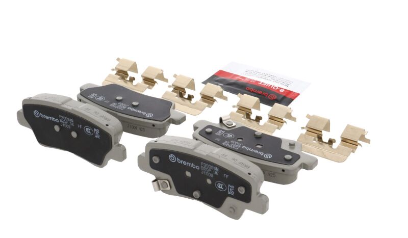 Brembo OE 2017 Hyundai Elantra/18-22 Ioniq/18-19 Sonata/16-17 Veloster Ceramic Brake Pad - Rear-thumbmail-18