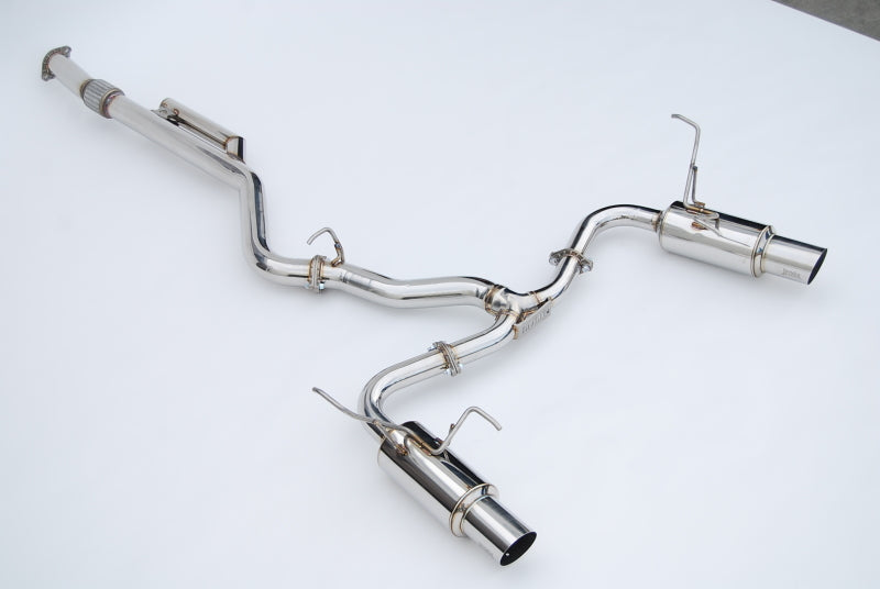 Invidia 2022+ Subaru WRX N1 Twin Outlet Single Layer SS Tip Cat-Back Exhaust-thumbmail-6