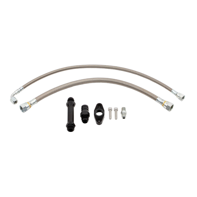 Wehrli Cummins High Mount 2nd Gen Turbo Swap Oil Line Kit-thumbmail-1
