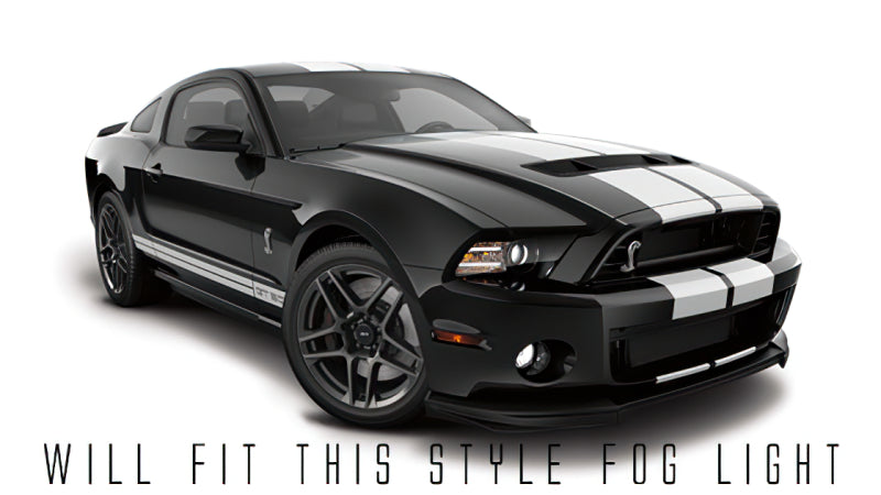 Oracle 13-14 Ford Mustang Shelby/Roush/GT500 LED Fog Light Halo Kit - Red-thumbmail-2