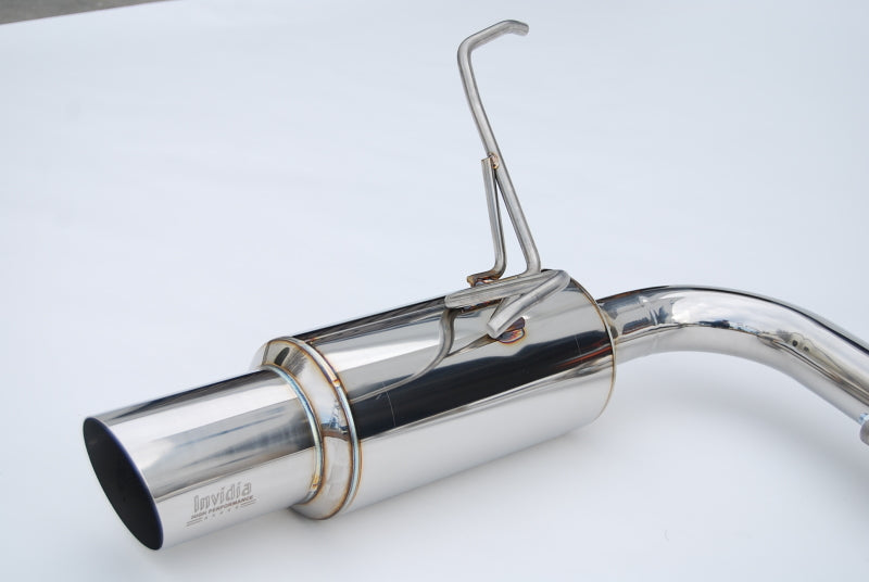 Invidia 2022+ Subaru WRX N1 Twin Outlet Single Layer SS Tip Cat-Back Exhaust-thumbmail-7