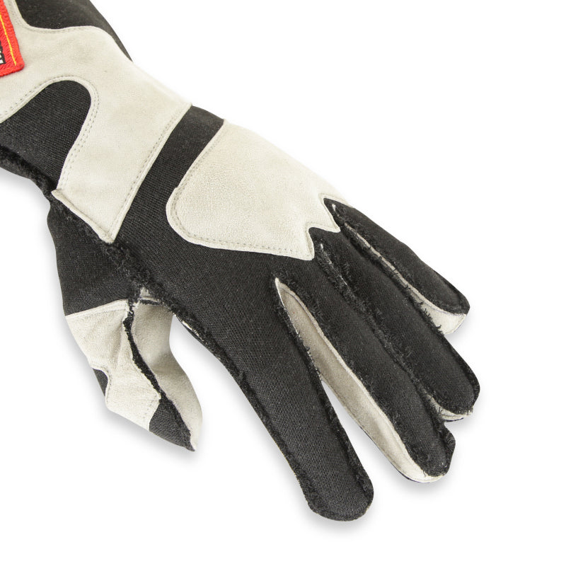 RaceQuip SFI-5 Gray/Black XL Outseam w/ Closure Glove-thumbmail-4