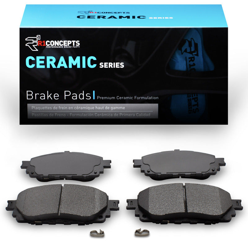 R1 16-25 Toyota Hi-Lux Front Semi Met Brake Pads-thumbmail-1