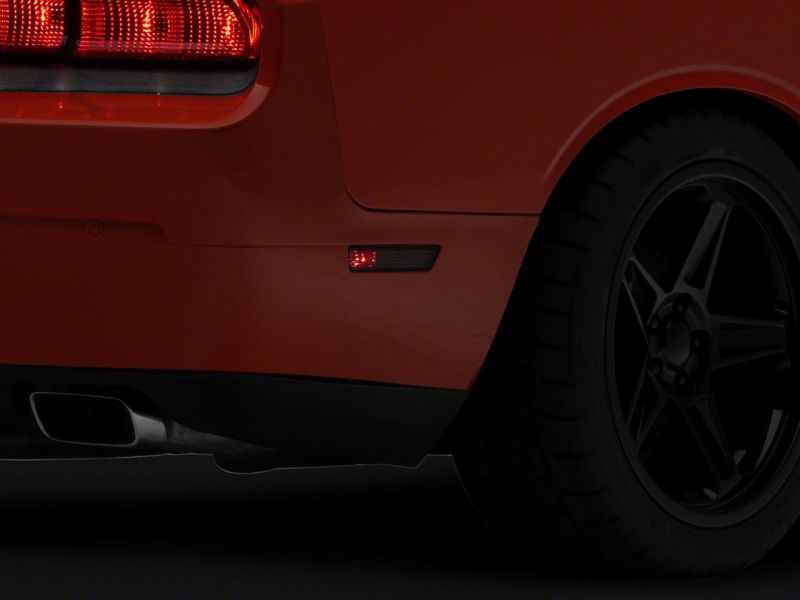 Raxiom 08-14 Dodge Challenger Axial Series Side Marker Lamps- Smoked-thumbmail-6