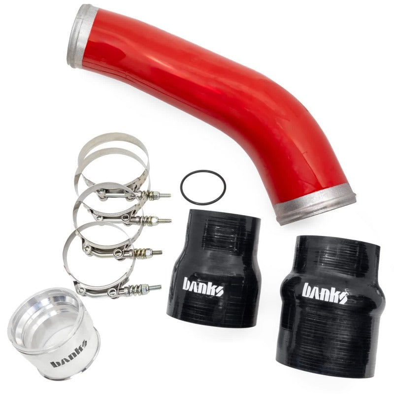 Banks Power 17-26 Ford Super Duty 6.7L Non-HO Boost Tube Kit - Red-thumbmail-5