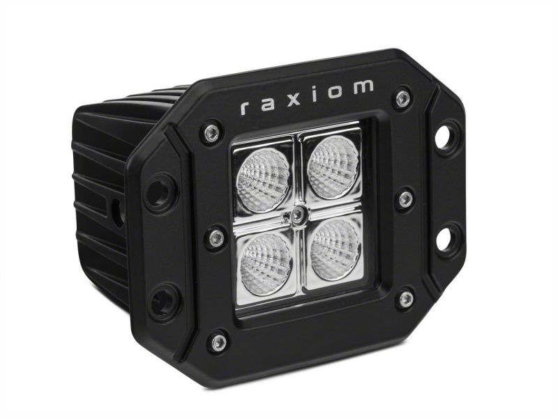 Raxiom 3-In Flush Mount 4-LED Off Road Light Flood Beam Universal (Some Adaptation May Be Required)-thumbmail-5