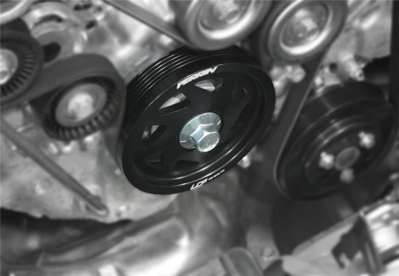 Perrin 13 Subaru BRZ / 13 Scion FR-S / 12-13 Subaru Impreza Crank Pulley - Black-thumbmail-4