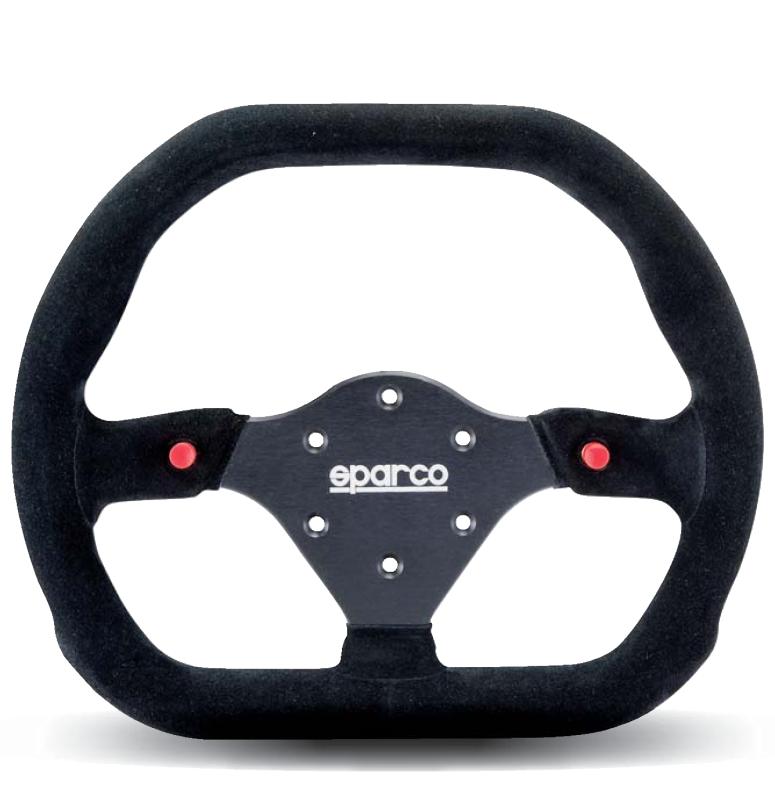 Sparco Strwhl 310X260 Suede Black-thumbmail-3
