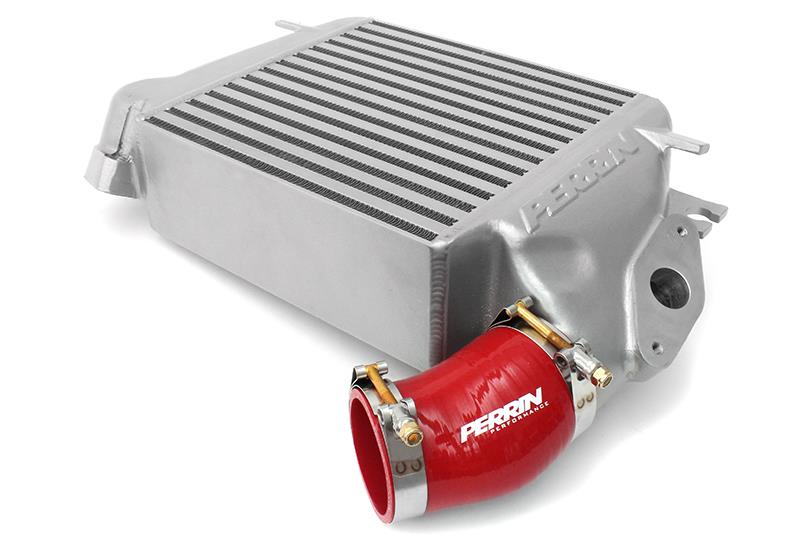 Perrin Subaru 08-15 WRX Top Mount Intercooler Silicone Coupler - Red-thumbmail-2