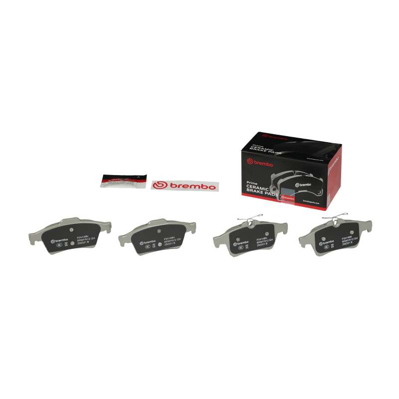 Brembo OE 07-13 Volvo C30/06-13 C70/04-11 S40/05-11 V50 PRIME Ceramic Brake Pad - Rear-thumbmail-3