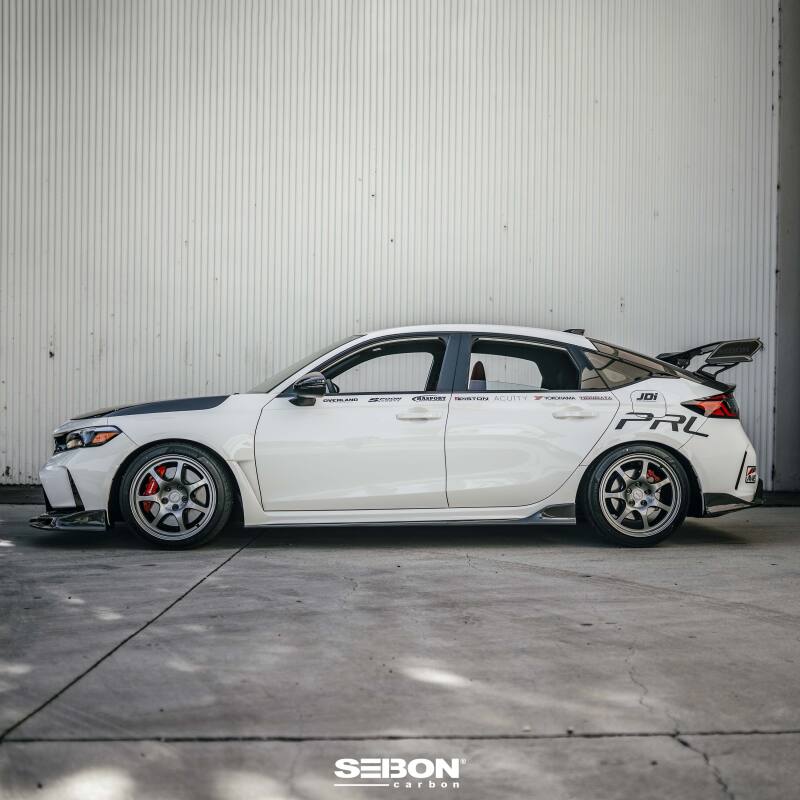 Seibon 2023+ Honda Civic Type R MB-Style Carbon Fiber Side Skirts-thumbmail-5