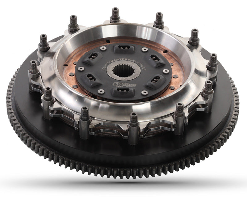 Clutch Masters 03-06 Mitsubishi Lancer Evolution 850 PRO Series Twin Disc Clutch w/Steel Flywheel-thumbmail-3