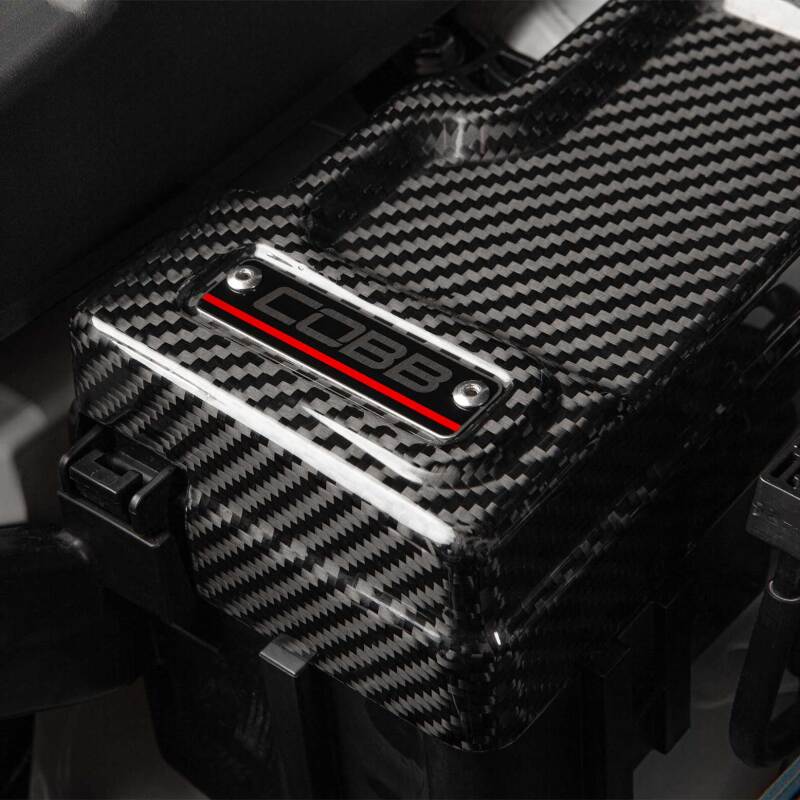 Cobb 22-23 Subaru WRX Redline Carbon Fiber Fuse Cover (Passenger Side)-thumbmail-6
