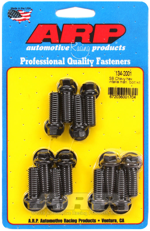 ARP SBC Hex Intake Manifold Bolt Kit-thumbmail-1