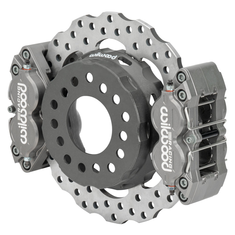 Wilwood Big Ford New Style Dynapro SA Lug Drive Dynamic Dual Rear Drag Brake Kit- 2.50 Offset-thumbmail-1