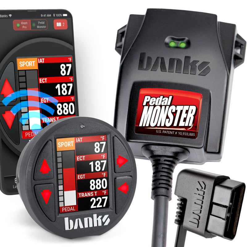 Banks Power Pedal Monster Kit Sumitomo TS 025 Sealed Series 6-Way CONFIG 2 PM-06 With iDash Pro-thumbmail-1