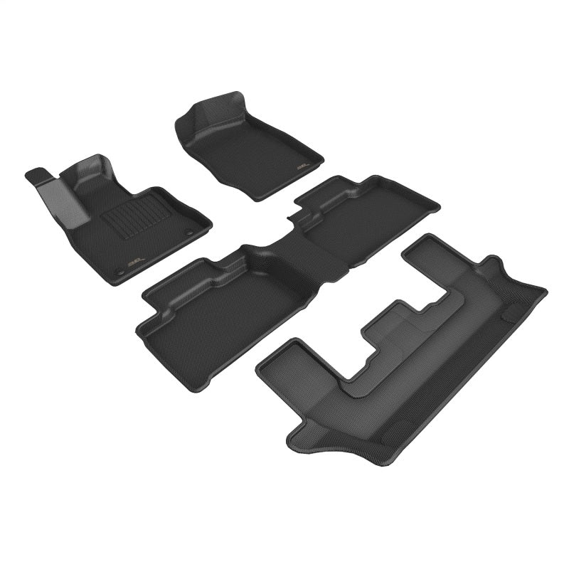 3D MAXpider 21-26 Ford Explorer Kagu Black Full Set