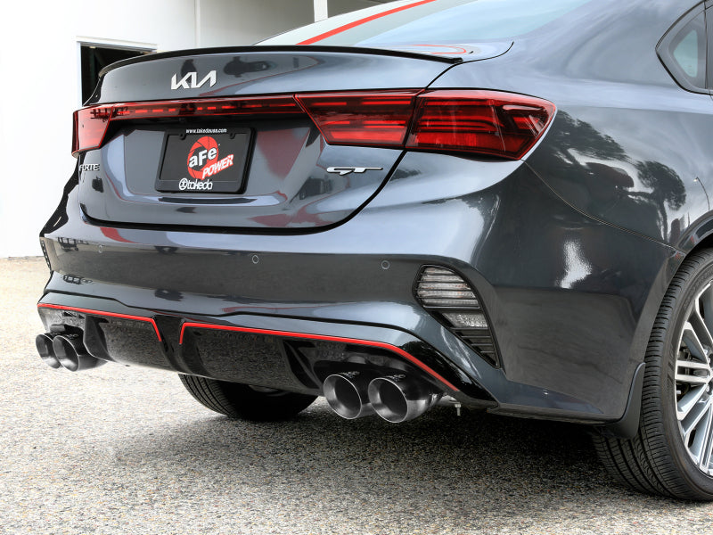 aFe 22-24 Kia Forte GT 1.6L 3in-2.5in 304 Stainless Steel Axle-Back Exhaust w/ Polished Tips-thumbmail-3