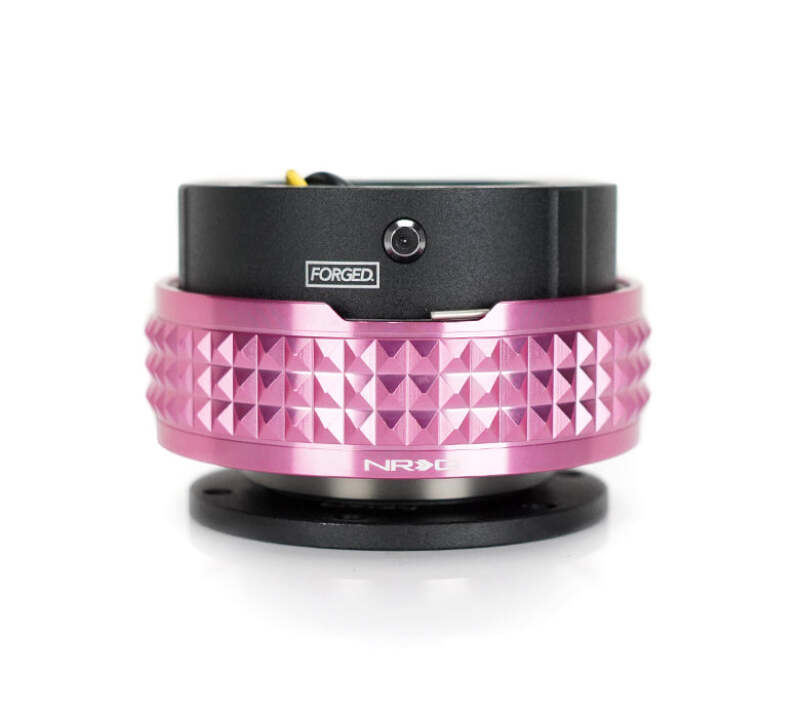 NRG Quick Release Kit - Pyramid Edition - Black Body / Pink Pyramid Ring-thumbmail-2
