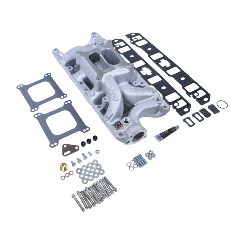 Edelbrock Small Block Ford RPM Air-Gap Manifold & Install Kit-thumbmail-4