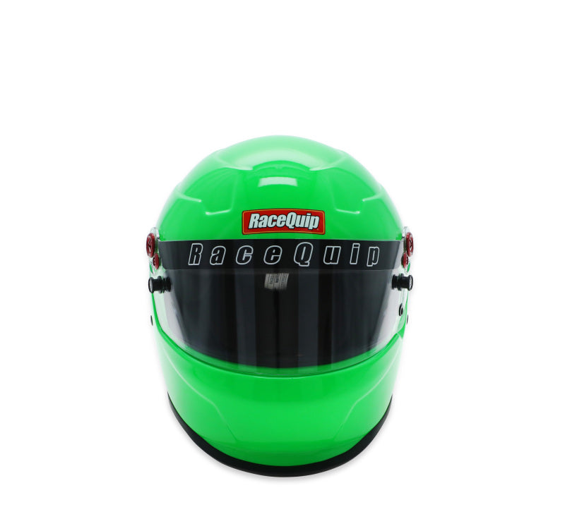 RaceQuip PRO25 SA2025 FLO GRN SML HELMET-thumbmail-4