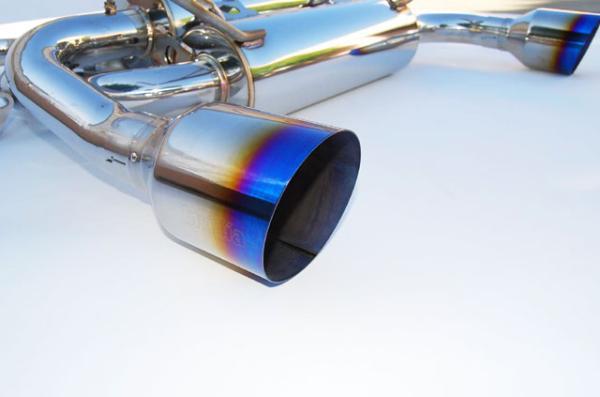 Invidia 07+ Infiniti G37 Coupe Gemini Single Layer Titanium Tip Cat-back Exhaust-thumbmail-4