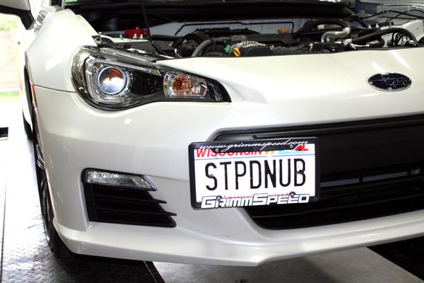 GrimmSpeed 10+ Subaru Legacy/Outback / 13+ Subaru BRZ/13+ Scion FR-S License Plate Relocation Kit-thumbmail-3