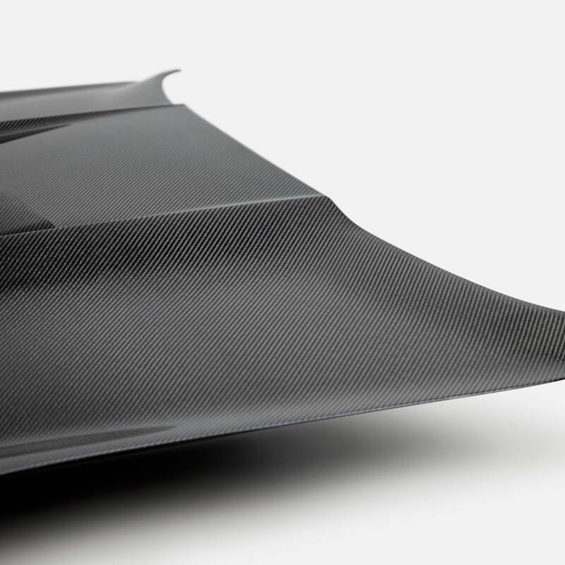 Anderson Composites 15-20 Ford Mustang Shelby GT350/GT350R Type GT5 Double Sided Carbon Fiber Hood-thumbmail-5