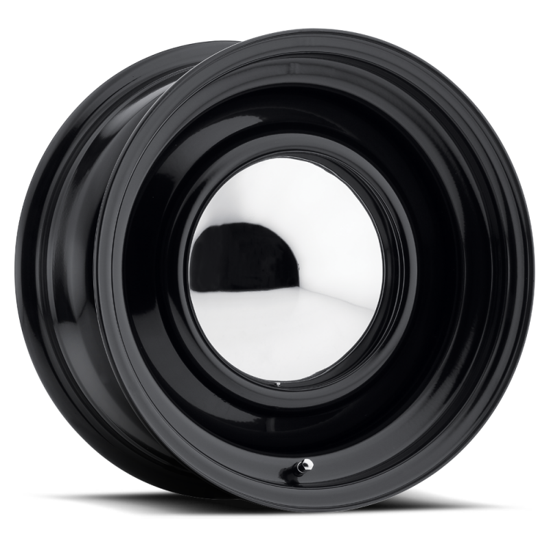 Raceline Black 15X6 5X5/5.5 (3.7In BS) Smoothie Wheel w/Cap-thumbmail-1