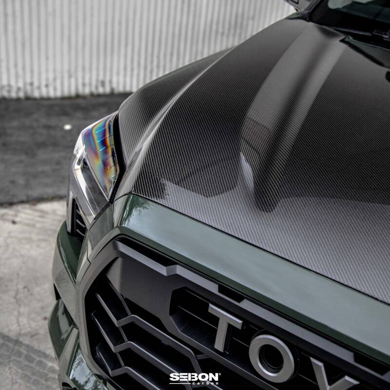 Seibon 22-23 Toyota Tundra OE Style Carbon Fiber Hood-thumbmail-8