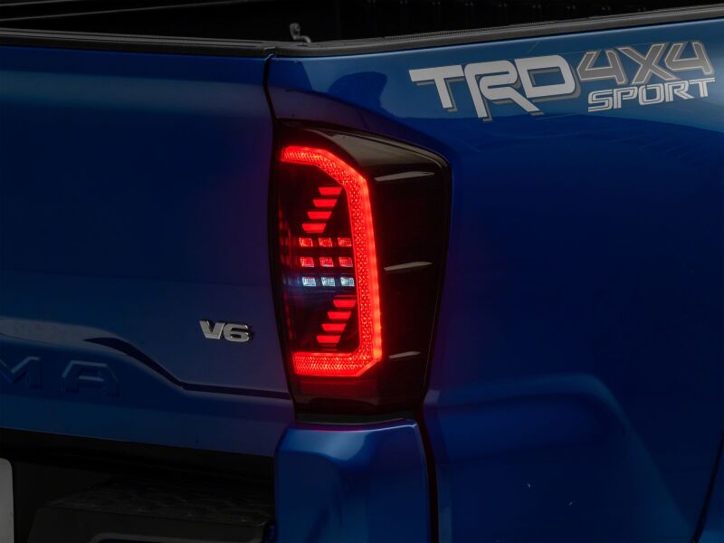 Raxiom 16-23 Toyota Tacoma LED Tail Lights- Black Housing- Clear Lens-thumbmail-6