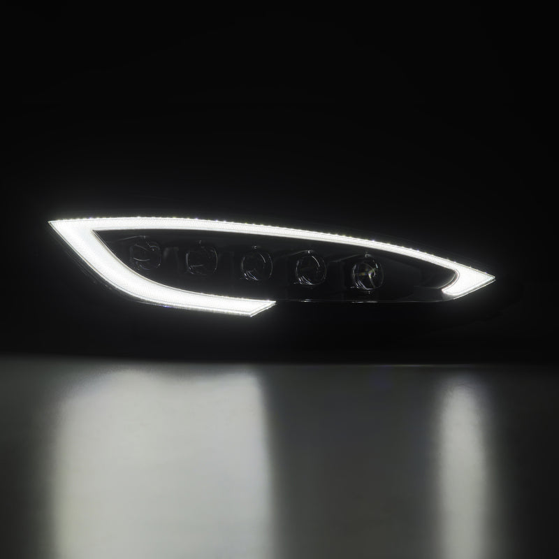 AlphaRex 12-21 Tesla Model S NOVA-Series LED Proj Headlights Blk w/Activtn Light & Seq.Sig / SB DRL-thumbmail-5