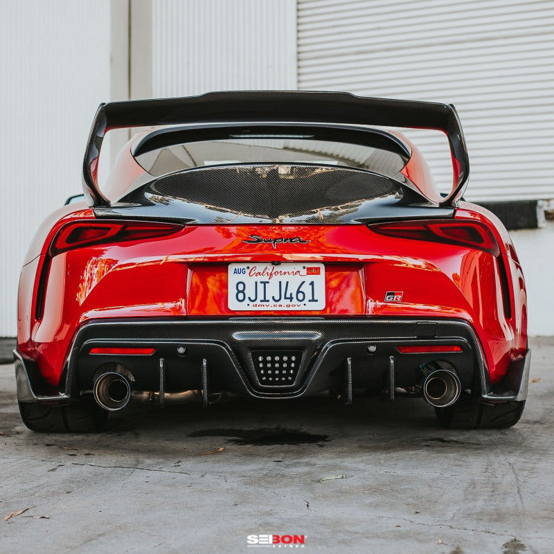 Seibon 2020 Toyota Supra TD-Style Carbon Fiber Rear Spoiler-thumbmail-8