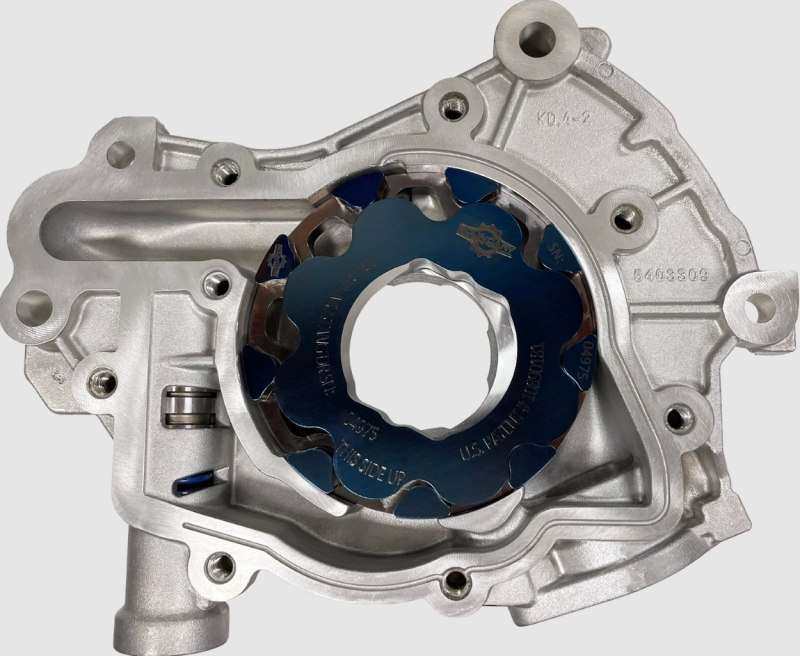 Boundary 2024+ Ford Coyote V8 Billet Dual Rotor Gear Treated Oil Pump Assembly w/ Billet Back Plate-thumbmail-1