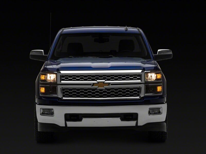 Raxiom 14-15 Chevrolet Silverado 1500 OE Style Headlights/ Chrome Trim- Black - Clear Lens-thumbmail-7