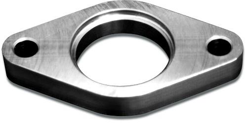 BLOX Racing 38mm Wastegate flange (TiAL/Deltagate) - Through hole (1018 Mild Steel)-thumbmail-2