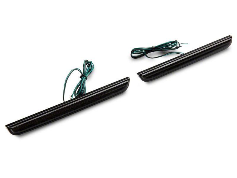 Raxiom 15-23 Dodge Challenger Axial Series LED Rear Bumper Reflector Lamps- Smoked-thumbmail-3
