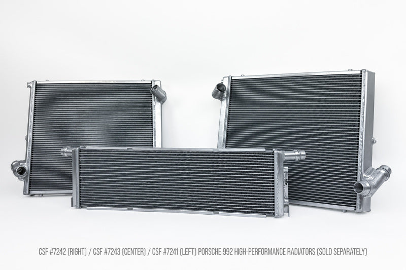 CSF 2019+ 992.1/992.2 Porsche 911(3.0LT Base/T/S/4/4S/GTS/4 GTS) High Perf Center Aluminum Radiator-thumbmail-9