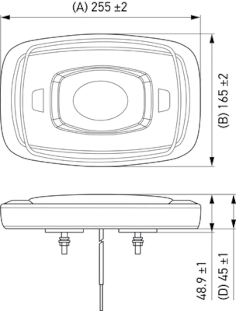 Hella L/Bar Mini 10In Led (Mv Fxd Amber)-thumbmail-1