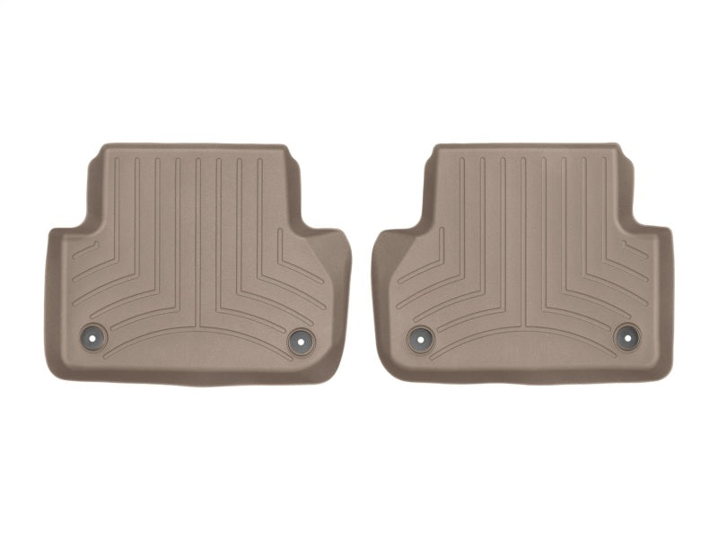 WeatherTech 2017+ Audi A4 (Sedan) Rear FloorLiner - Tan-thumbmail-2