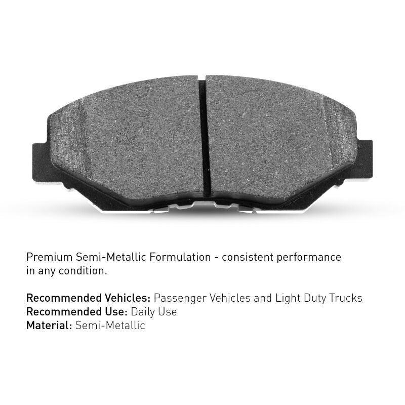 R1 12-18 Peugeot Partner Front Semi Met Brake Pads-thumbmail-9