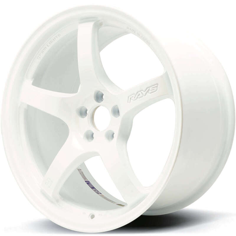 Gram Lights 57CR 15x8.0 +35 4-100 Ceramic White Wheel-thumbmail-1
