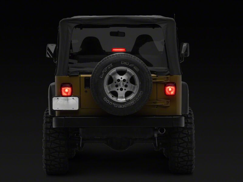 Raxiom 97-06 Jeep Wrangler TJ LED Third Brake Light- Red-thumbmail-9