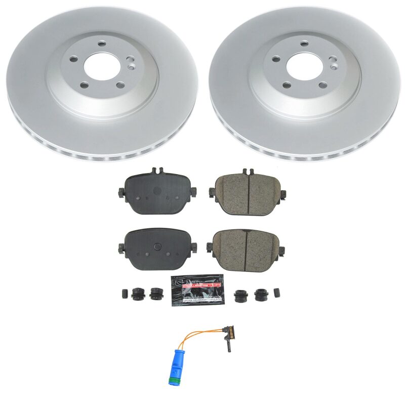 Power Stop 19-23 Mercedes-Benz CLS450 Rear Z23 Coated Brake Kit-thumbmail-1