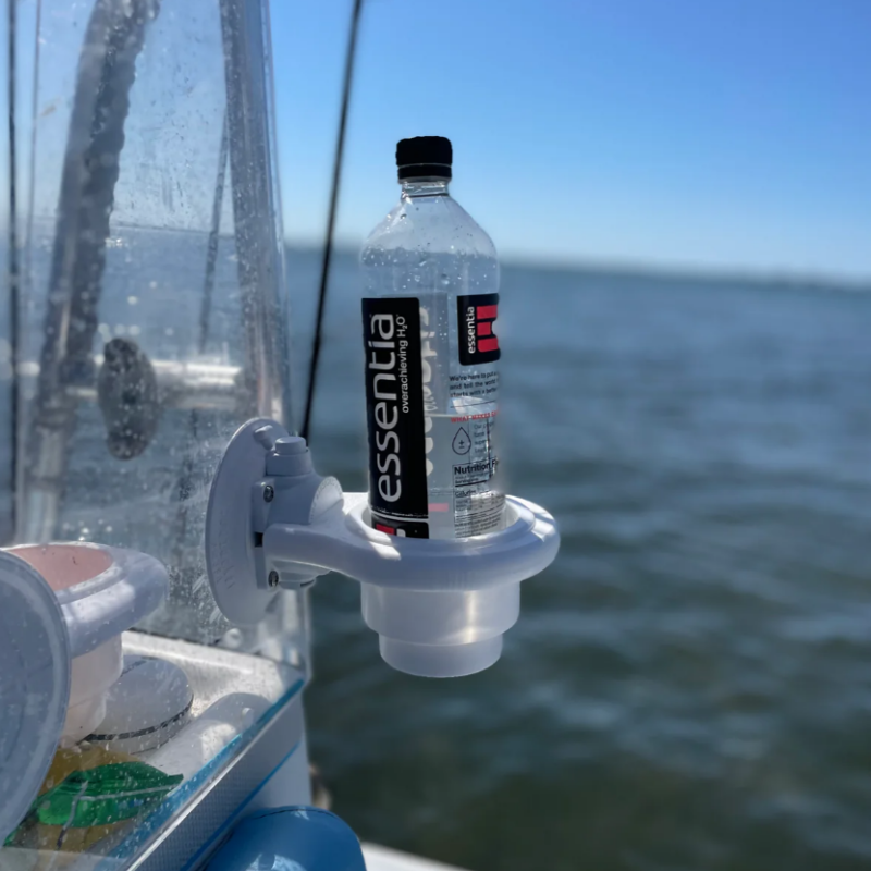 SeaSucker 1-Cup Holder Vertical - White-thumbmail-2