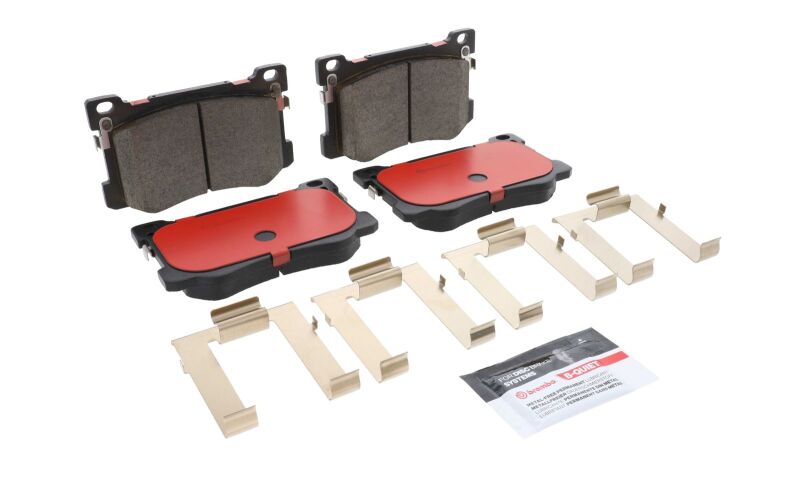 Brembo OE 18-19 Genesis G80 PRIME Ceramic Brake Pad - Front-thumbmail-14