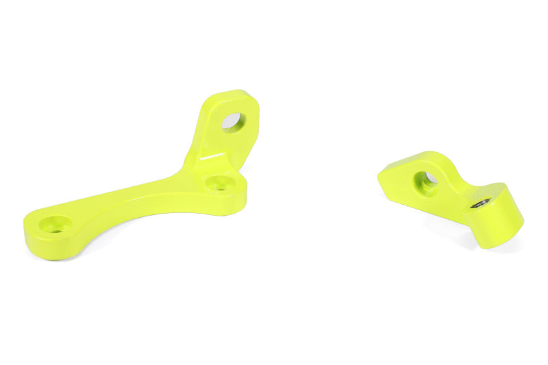 Perrin 2022+ Subaru WRX/19-23 Ascent/Legacy/Outback Top Mount Intercooler Bracket - Neon Yellow-thumbmail-4